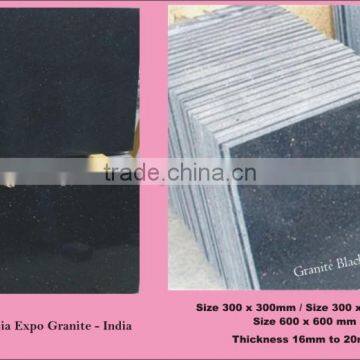 Black Galaxy Granite Tiles