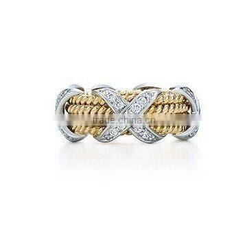 Custome Gold & Silver Plated Rings