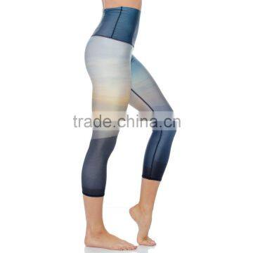 Fitness Gym Wear Sports Wear Eco-Friendly Custom Printed Yoga Leggings For Women photo-3