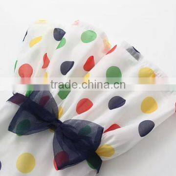 Fashion 100%cotton Lovely Baby Girl Dresses photo-3