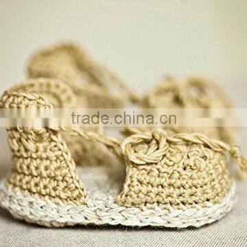 Elegant Nice Design Hot Sales Girl Free Knitting Pattern Baby Shoes photo-2