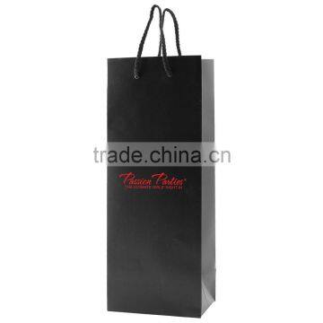 Matte Laminated Eurotote Shopping Bag - Features Cardboard Bottom, Dimensions Are 5" x 3.5" x 13" and Comes With Your Logo. photo-2
