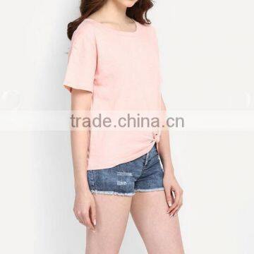 Women Blank Tshirt 95% Cotton 5% Elastane t Shirt photo-5