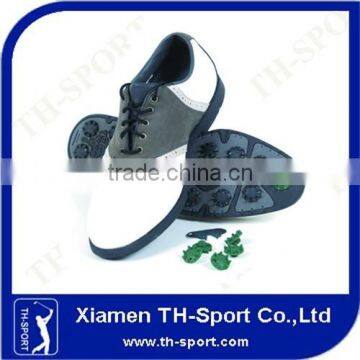 high quality fashion colored golf shoes men's golf shoe for sale