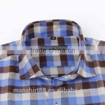 Mens Long Sleeve Plaid Casual Flannel Shirts photo-2