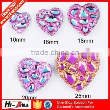 hi-ana rhinestone2 SGS proved products Top quality resin beads