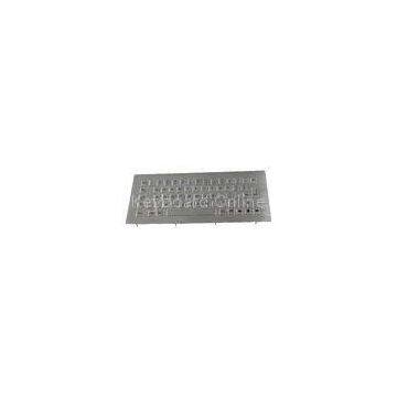 IP65 dynamic vandal proof short stroke industrial stainless steel keyboard