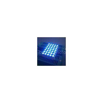 Ultra Blue 1.26-inch 3mm 5 x 7 LED Dot Matrix Display for Elevator Position  Indicator