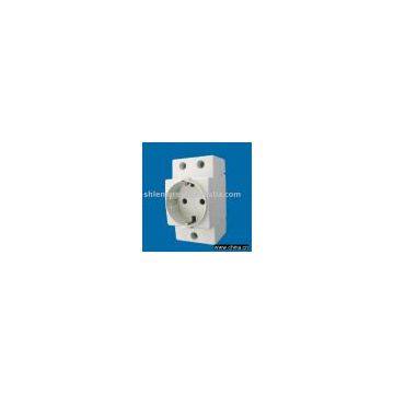 din rail socket,electric socket,module socket