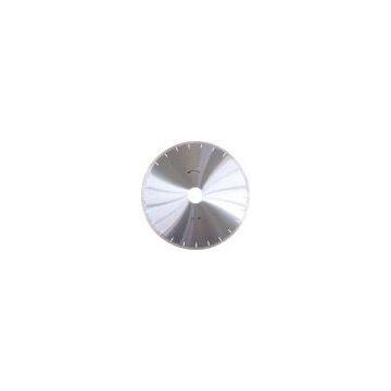 Silver brazed saw blade for marble