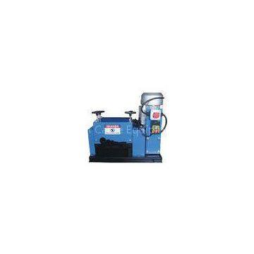 Metal Scrap Cable Stripping Machine , Copper Wire Stripping Machine Double Ball Screw Driving