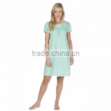 Women's short ladies nightgown