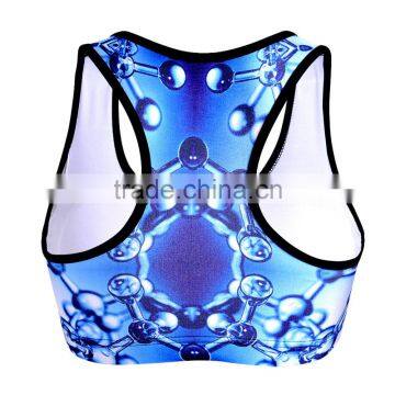 2015 Oeko Comfortable Quick Dry Breathable for Women Fitness Wear Lady's Sports Bra S131-68 photo-2