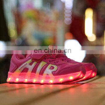 Latest AIR Led Light up Shoes Children Kids Led Shoes Sneakers Wholesale Footwear photo-4