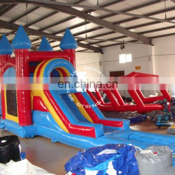 Sports & Entertainment Inflatable Jumping Castle with Slide and Pool