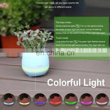 TOKQI K3 Waterproof Egg Intelligent Bluetooth Music Flower Pot Speaker With Touch Sensor Plant for Home Office photo-6
