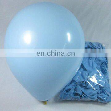 skye blue metallic Balloons 10' B-A009