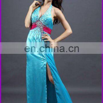 Spring 2012 new arrival charmeuse formal evening dress