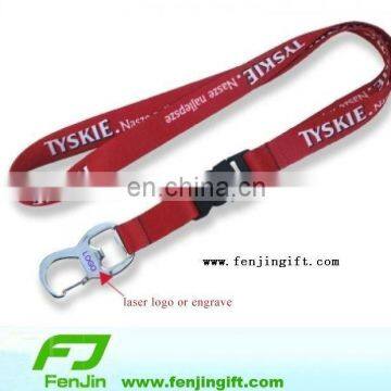 beer opener lanyards,lanyard with opener