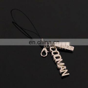 Personal Letter wordings metal keychain