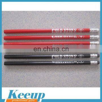 Wholesale Custom Wooden Pencil With Eraser