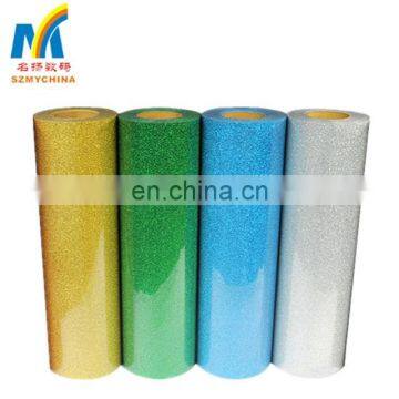 Cheapest Rolls Of PU , Flock Heat Press Transfer Vinyl Flim For Cotton / Polyester Fabric