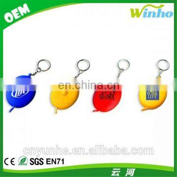 Oval Egg Shape Tape Measure Key Holder