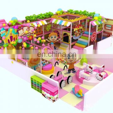 Newest kids indoor theme play park for sale, children playground equipment