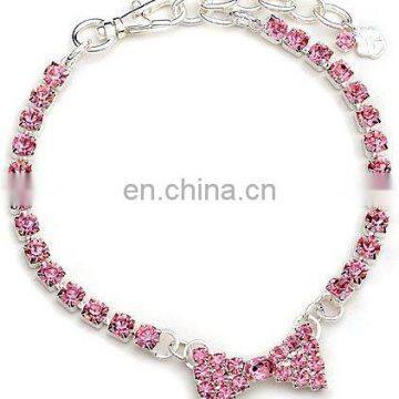 2010 fashion rhinestone pet collar