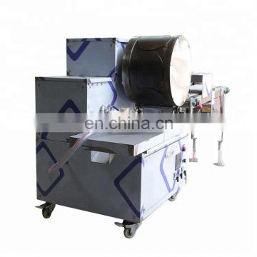 Automatic dumpling wrapper making machine/Wonton spring roll skin maker/crepe tortilla chapati roti machine