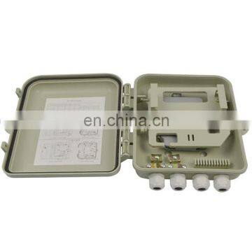 1*8 distribution box outdoor wall mount Fiber Termination Box with Splitter Cattess Box