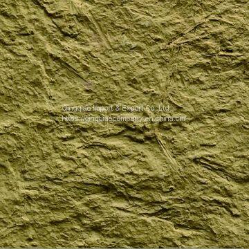 A New Building Material of  rammed earth wall of Flexible Stone for outdoor building