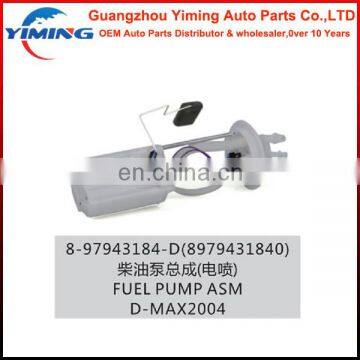 8-97943184-D 8979431840 Fuel pump asm D-max 2004