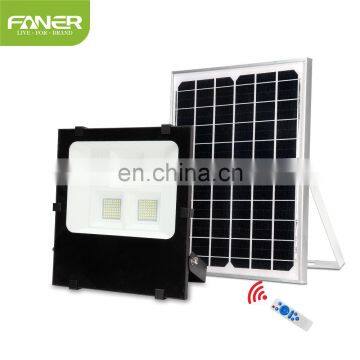 Faner ISO dimmable led flood light solar energy systems 300w solar flood light