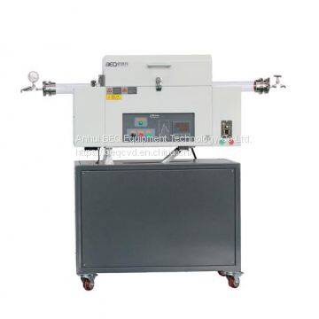 Double zones rotary tube furnace Lithium battery material sintering