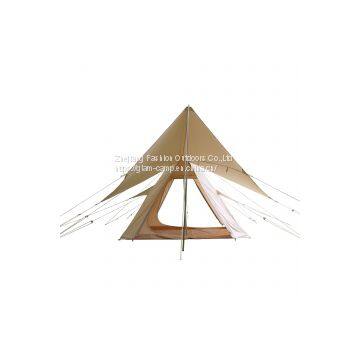Double Door Indian Tent Canvas Camping Tents Luxury Safari Tents Supplier Canvas Hunting Tent Price photo-2
