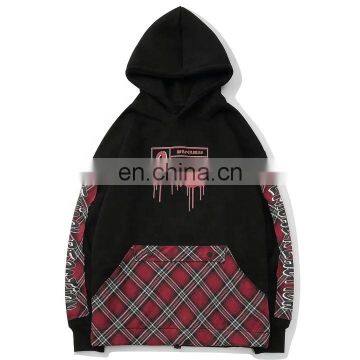 DiZNEW 100% Cotton Custom Digital Printing Pullover Hoodie Wholesale Embroidery Logo Hoodies Men