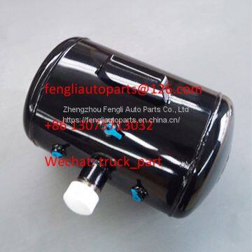 Customized 5Gallon Black Powder Coated Truck Steel Air Tank 1.5MPa