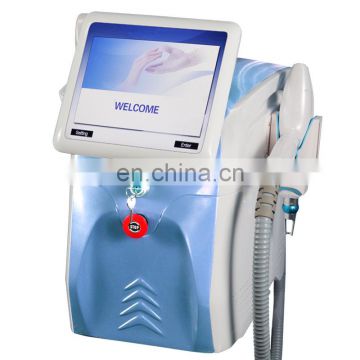 2019 Multifunction 2 in 1 Most popular beauty equipment new style SHR OPT AFT IPL+elight+laser shr hair removal