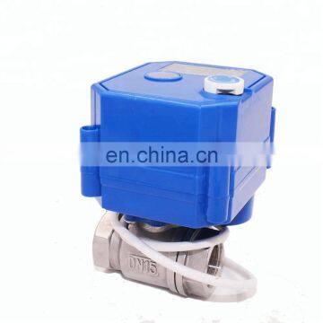 Best Selling DN20 24V Inch Motorized Ball Electric Actuator Valve Water for Other Electrical Equipment photo-2