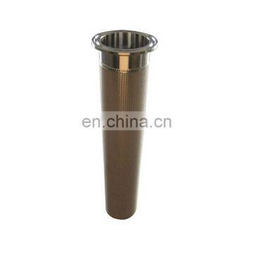 200 Micron 304 316L Stainless Steel Sintered Powder Filter Cylinder Pleated Candle Filter photo-3