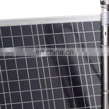 Complete borehole DC solar pump and panel solar water pump system for farm