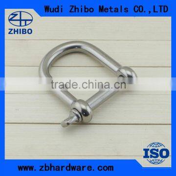 Sale Stainless Steel High Polished Wide d Shackle Made in China photo-3