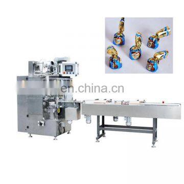 Fully automatic single twist chocolate wrapping machine