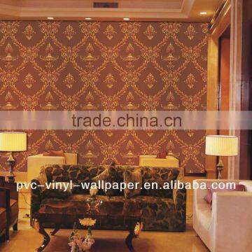 2013 hot selling healthy wallpaper for household new pvc wallpaper bird wallpaper Windows Vista tapeter