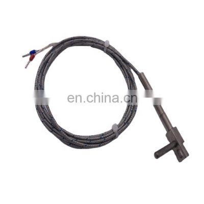 high capacity industry wire lead temperature sensor J type thermocouple