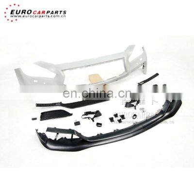 INFINI Q50 Body Kit for Q50 to EAU Style With Front Bumper Rear Bumper and Muffler Tips High Quality PP Material