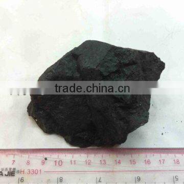 Collection natural rough / raw magnetite with display box packing