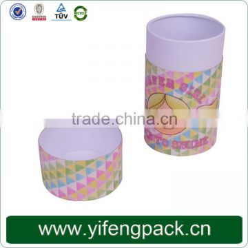 Round custom paper box round box with lid