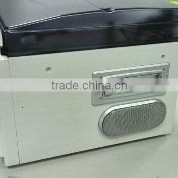 Double CD Turntable Player,encoding Vinyl Player,CD Recording Turntable With Cassette and Radio